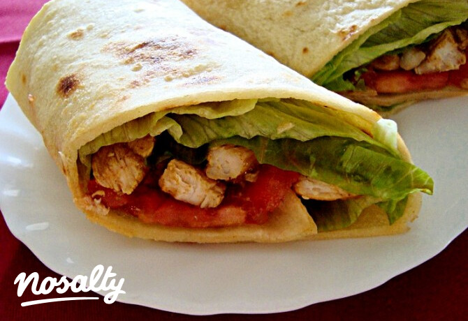 Tortilla csirkemellel