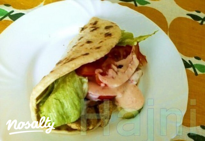 Gyros házi pitából
